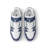 Louis Vuitton Trainers Sneaker 'Blue' - Image 3