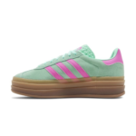 Adidas Gazelle Bold – Pulse Mint Screaming Pink - Image 3
