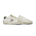 Golden Goose Super-Star White Mauve Pink Glitter(Women's) - Image 4