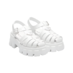 Prada Rubber Monolith sandals White - Image 2