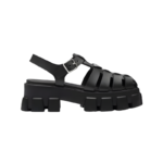 Prada Rubber Monolith sandals Black