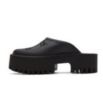 Gucci Platform Perforated G Sandal 'Black' - Image 2