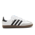 Adidas Samba - White Black Gum - sneakers kids