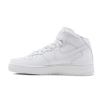 Nike Air Force 1 Mid - Triple White - Image 3