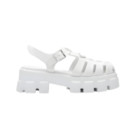 Prada Rubber Monolith sandals White