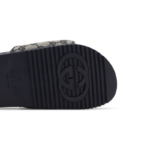 Gucci GG Slide Sandal 'Beige Blue Monogram' - Image 8