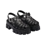 Prada Rubber Monolith sandals Black - Image 2