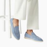Loro piana Summer Walk Loafer 'Light Blue(60B)' - Image 4