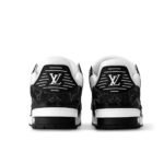 Louis Vuitton Trainers Sneaker 'Black white' - Image 4