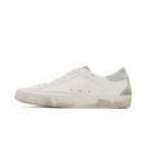 Golden Goose Super-Star in white leather star grey suede back (Women's) - Image 2