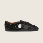 Golden Goose True-Star in black suede with Swarovski crystals and black leather star(Women's) - Image 2