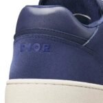 Dior - B27 Suede Navy Blue / Navy Blue Dior Gravity Low Top Sneakers - Image 4