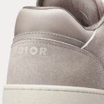 Dior - B27 Suede Khaki Grey / Grey Dior Gravity Low Top Sneakers - Image 4