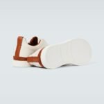 Zegna Triple Stitch leather sneakers WHITE TRIPLE STITCH Off White - Image 5