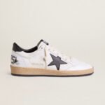 Golden Goose Ball Star in nappa with black star and black heel tab(Men) - Image 2