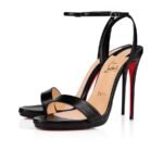Christian Louboutin Loubi Queen Black Heels - Image 2