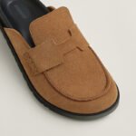 Hermès Go mule 'Brun Fumé' - Image 5