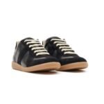 Maison Margiela - Replica leather and suede sneakers - Image 2
