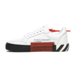 Off-White Vulcanized Low 'White Black' - Image 4