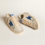 Golden Goose Super-Star Stardan 'Ivory Blue Star'(Men's) - Image 3