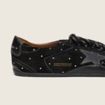 Golden Goose True-Star in black suede with Swarovski crystals and black leather star(Women's) - Image 5