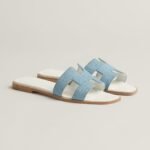 Hermès Oran sandal 'bleu clair' - Image 3