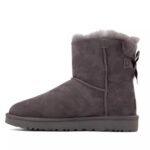 Ugg Mini Bailey Bow 2 'Grey' - Image 3