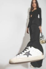 Golden Goose Superstar Optic White Seedpearl Glitter (Women's) - Image 8