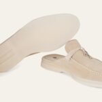 Loro piana Babouche Charms Walk Loafer 'Linen' - Image 5