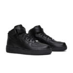 Nike Air Force 1 Mid - Triple Black - Image 4