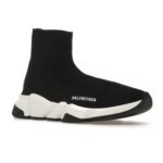 Balenciaga Speed Trainer – Black White - Image 2