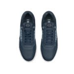 Dior B27 Uptown Low-Top Sneaker – Blue Smooth Calfskin and Blue Dior Oblique Jacquard - Image 3