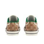 Gucci - Tennis 1977 GG Canvas Beige / Ebony Low Top Sneakers - Image 6