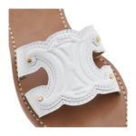 Celine Marina Mule Calfskin Sandals - Image 5