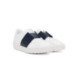 Valentino Open Sneaker 'White Dark Blue' - Image 3