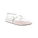 Alaïa Buckle Ballet Flats | White - Image 2
