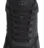 Dior B27 Uptown Low-Top Sneaker Black Grained Calfskin and Black Dior Gravity Leather - Image 3
