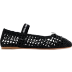 Miu Miu Woven nappa leather ballerinas
