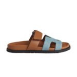 Hermès Chypre sandal 'bleu clair / naturel'