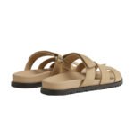 Hermès Chypre Sandals 'Beige Suede' - Image 3