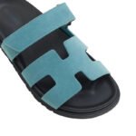 Hermès Chypre sandal 'Blue/Mineral' - Image 4